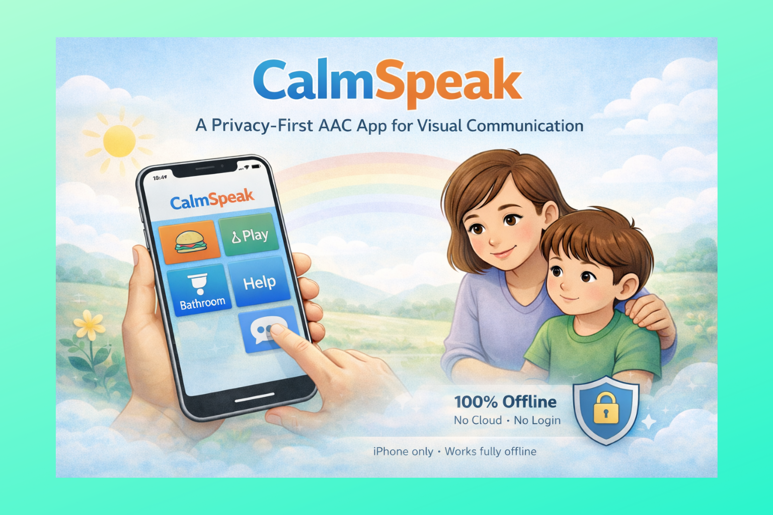 CalmSpeak: A New AAC App Empowering Visual Communication